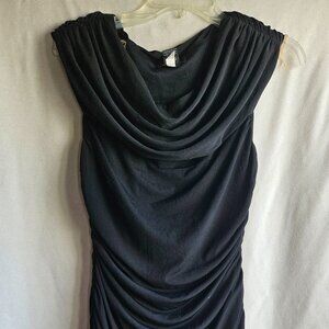 Spence dress size 4 black ruched dress. Party dress. Or work.